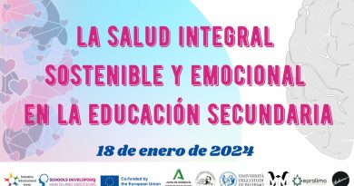 Jornada: La salud integral sostenible y emocional en la educación secundaria